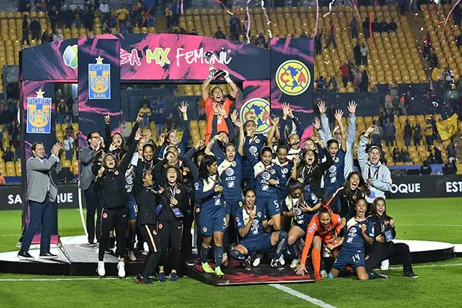 América Femenil levanta el campeonato del Apertura 2018