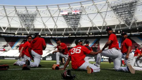 Olímpico de Londres sufrió increíble transformación para el Yanquis vs Red Sox