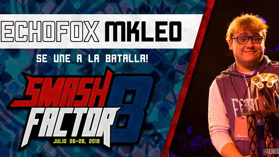 MkLeo, confirmado para Smash Factor 8
