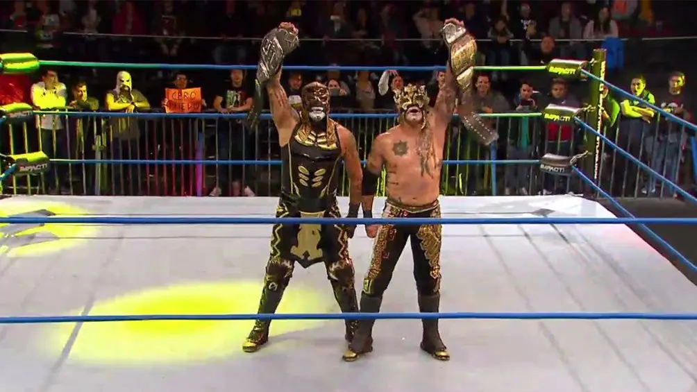 Lucha Brothers presumen los títulos en Pareja | IMPACT WRESTLING