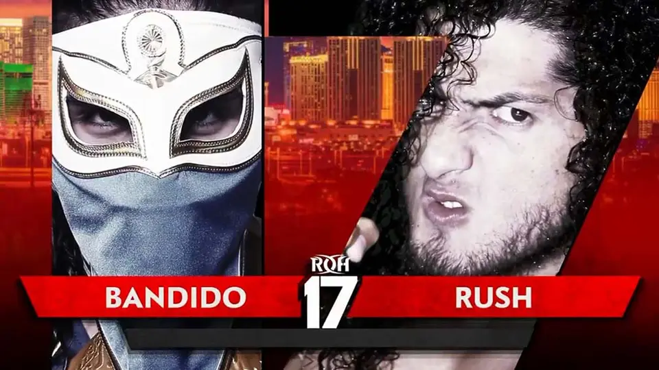 Rush enfrentará a Bandido en 17 aniversario de Ring of Honor