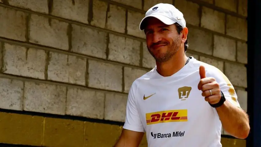 Bruno Marioni en las instalaciones de Pumas | CARLOS RAMÍREZ