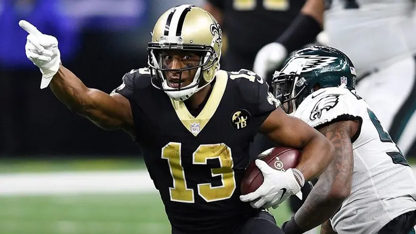 Michael Thomas se convirtió en el receptor mejor pagado de la NFL