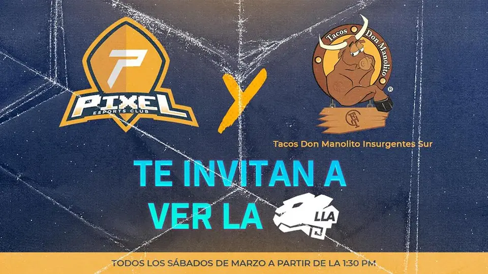 Pixel Esports Club arma fiesta para ver la LLA