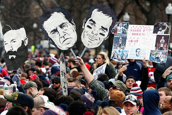 El desfile de los Patriots por el Super Bowl LIII