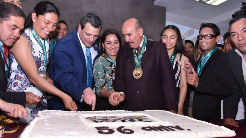 El Consejo Mundial de Boxeo festeja su aniversario 56