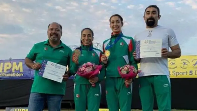 México conquistó histórico oro en los Campeonatos Mundiales de Pentatlón