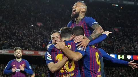 Barcelona somete a Sevilla y se clasifica a Semis de Copa del Rey