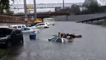 Fuerte lluvia dejó inundaciones y otras afectaciones en Monterrey