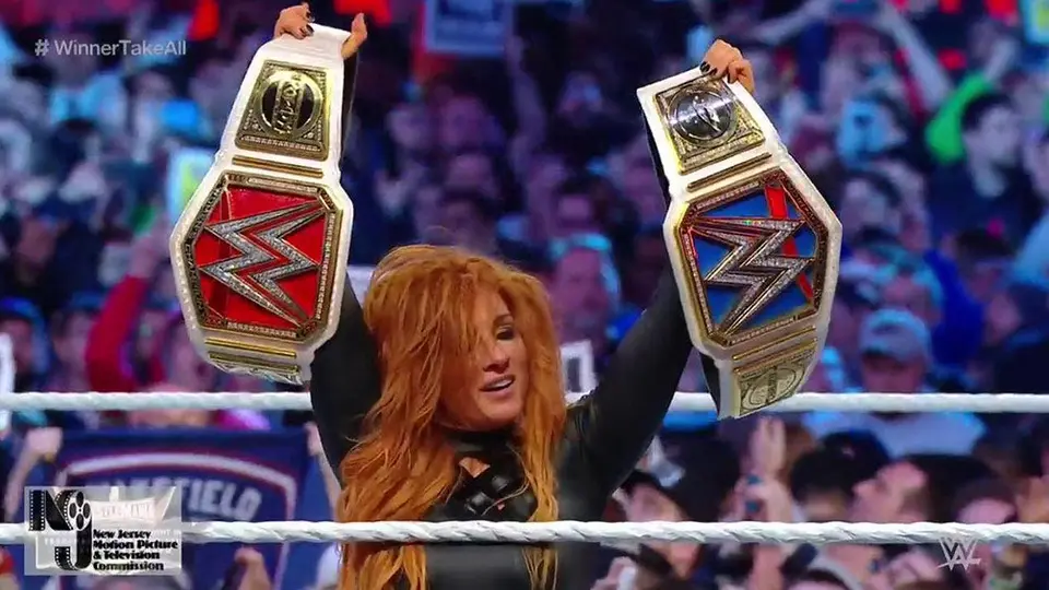 Becky Lynch se convierte en campeona de RAW y SmackDown en WrestleMania 35
