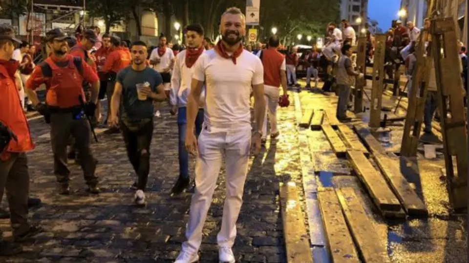 José Luis Higuera presumió que corrió encierro de los Sanfermines