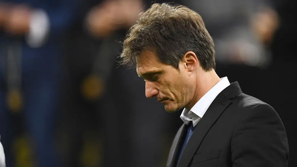 Guillermo Barros Schelotto tras un partido como DT de Boca | EFE