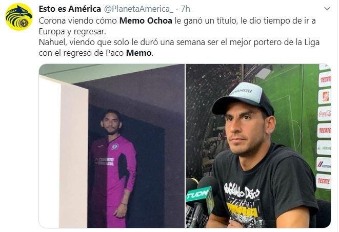 Ríe con los mejores memes del retorno de Memo Ochoa al América