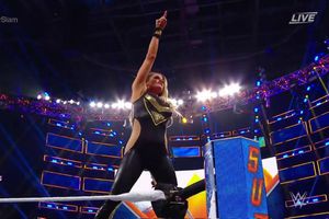 Trish Stratus se va como leyenda del ring pese a caer ante Charlotte Flair