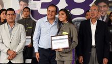 Cuauhtémoc Blanco lloró al entregar reconocimientos a medallistas en Morelos