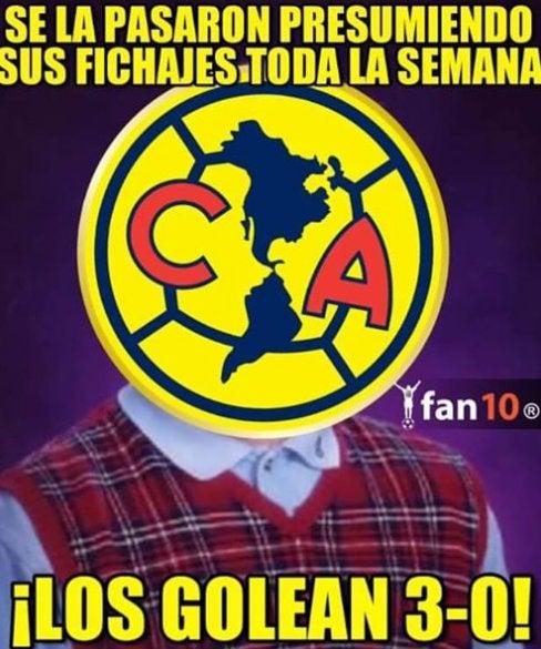 Ríete con los mejores memes de la derrota del América con el León
