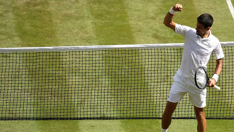 Novak Djokovic ya espera rival en la Final de Wimbledon 