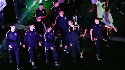 América realiza festejo Monumental por títulos conquistados
