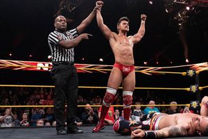Ángel Garza avanzó a la siguiente ronda del NXT Breakout Tournament