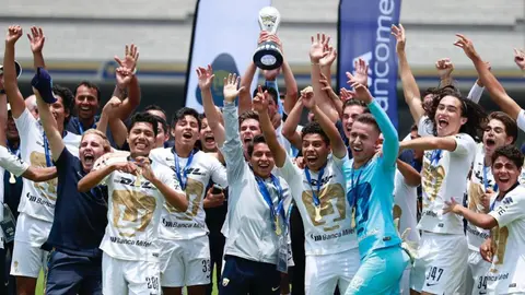 Pumas Sub 17, Campeón de la categoría tras vencer a Atlas