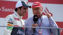 Checo Pérez se despide de Niki Lauda con emotivo mensaje