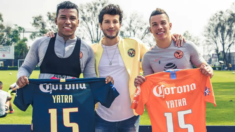 América recibe la visita de lujo de Sebastián Yatra