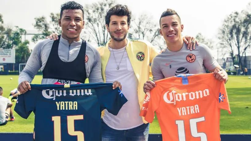 América recibe la visita de lujo de Sebastián Yatra