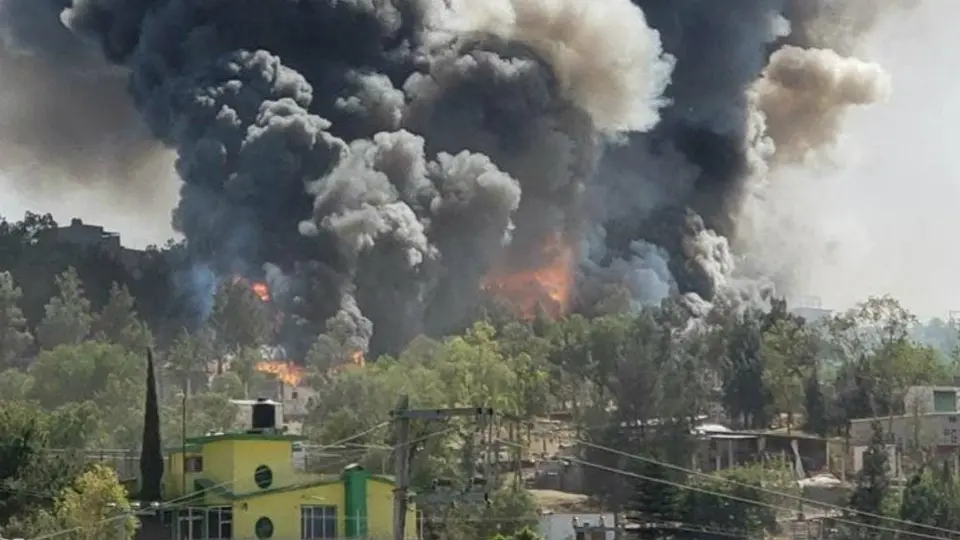 Se registra explosión de talleres de pirotecnia en Chimalhuacán