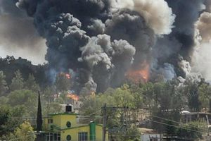 Se registra explosión de talleres de pirotecnia en Chimalhuacán