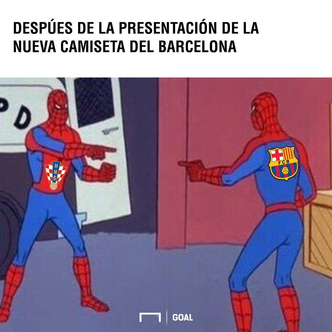 Ríete con los mejores memes que desató la nueva camiseta del Barcelona