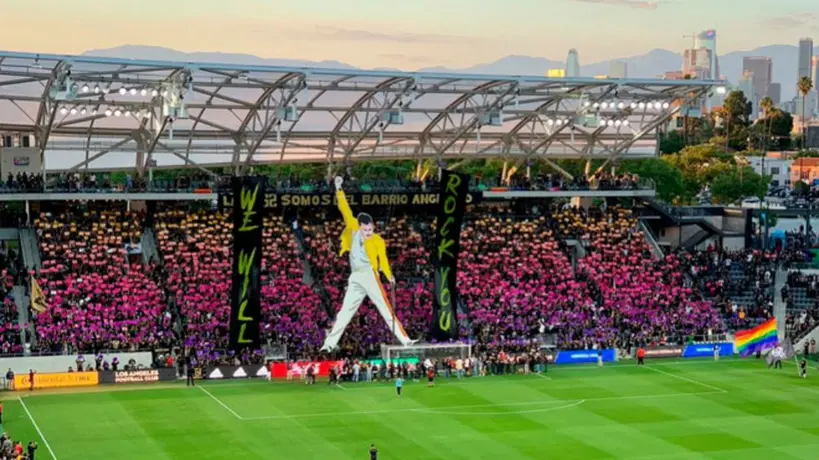 LAFC se unió a los festejos del Pride Night con homenaje a Freddie Mercury