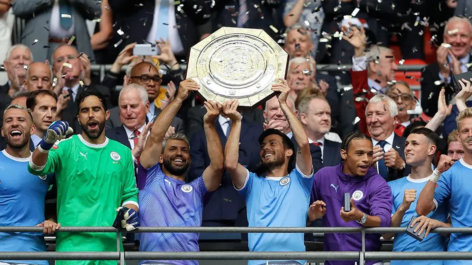 Manchester City arrasó con todo en Inglaterra al ganar la Community Shield