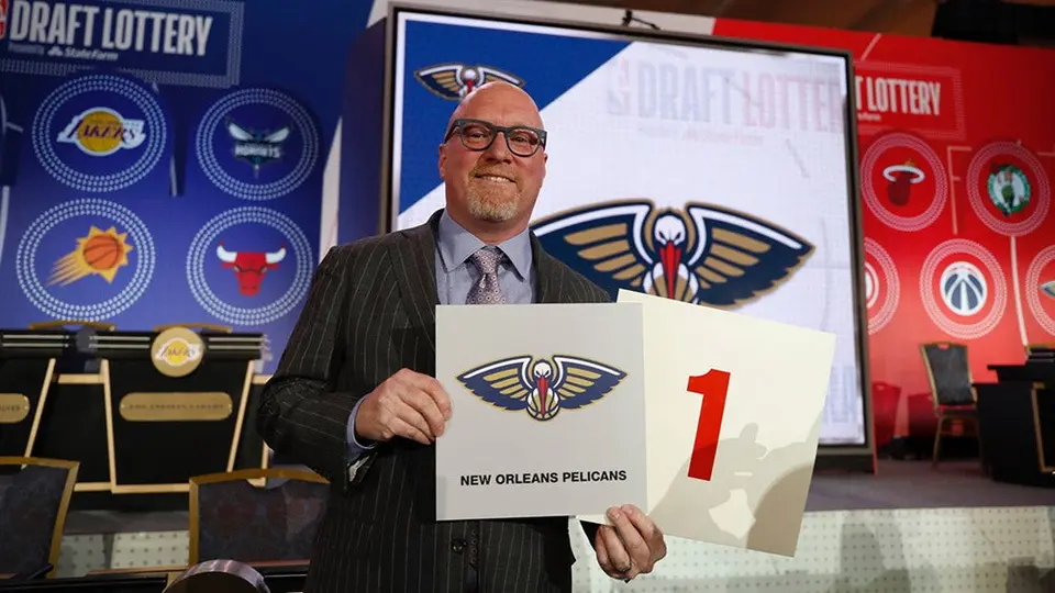Pelicans gana lotería del Draft y podrán elegir a Zion Williamson