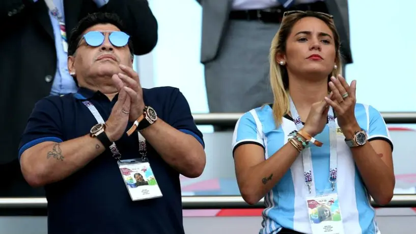 Exprometida de Maradona rompe el silencio y revela detalles de su ruptura