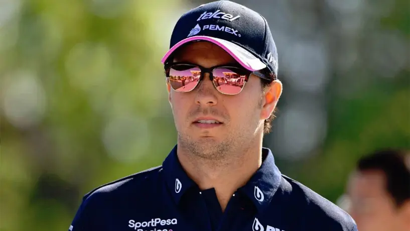 Checo Pérez abandonó en la tercera vuelta GP de Alemania 