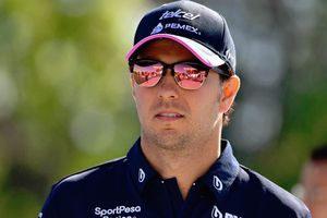 Checo Pérez abandonó en la tercera vuelta GP de Alemania 