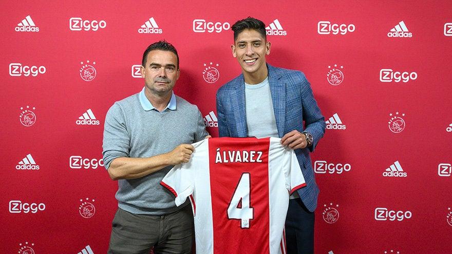 Así fue el primer día de Edson Álvarez con el Ajax