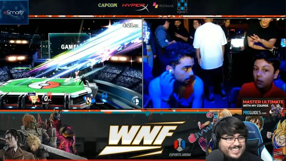ZeRo, deslumbrado por gran actuación de Sparg0 en Smash Ultimate