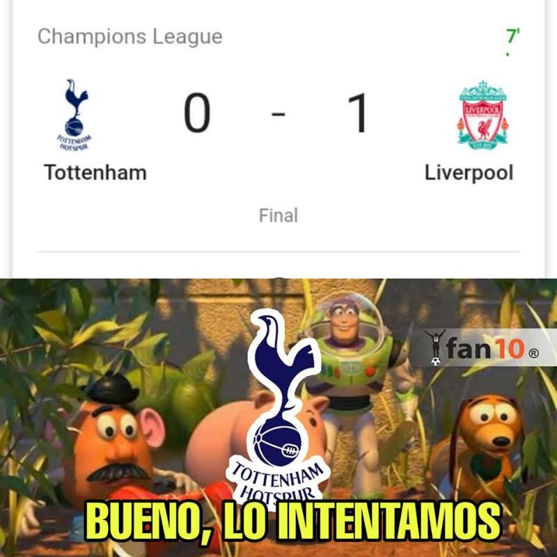 No te pierdas los divertidos memes que nos dejó la Final de la Champions