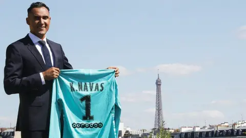 Keylor Navas: 'Voy a darlo todo para ganar títulos con el PSG'
