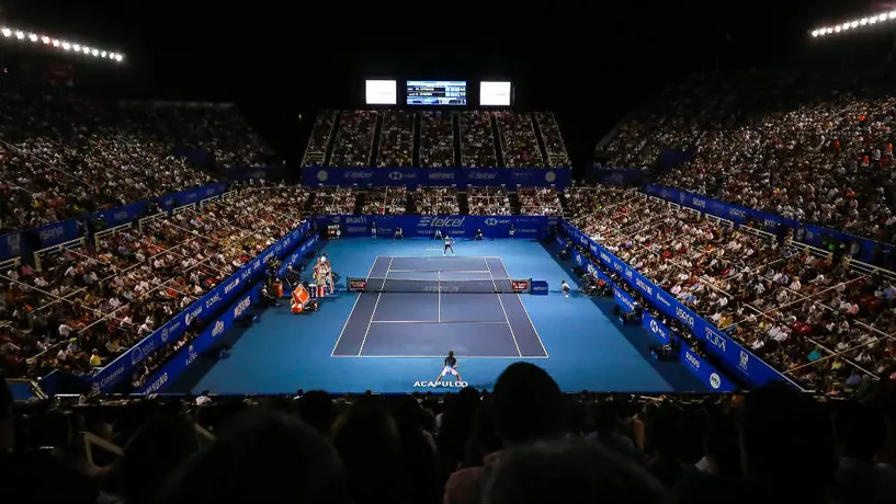 Abierto Mexicano de Tenis, con asistencia de más de 60 mil espectadores
