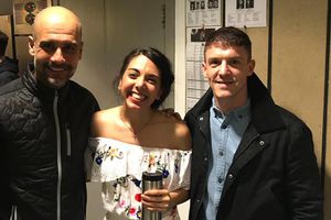 Guardiola se reencuentra con actriz mexicana a quien inspiró de joven