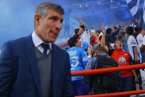 Martín Palermo participó en la promoción de la Casa de Papel