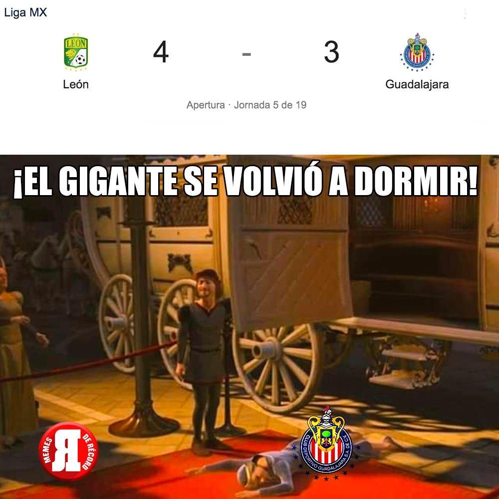 Ríete con los mejores memes de la derrota de León vs Chivas