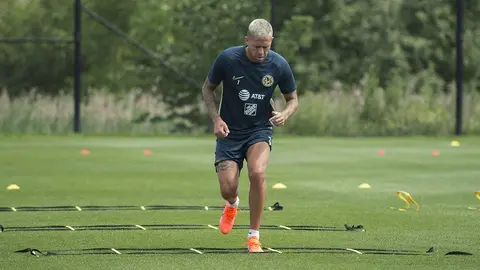 Jérémy Ménez entrenó por separado y es duda para enfrentar a Boca 