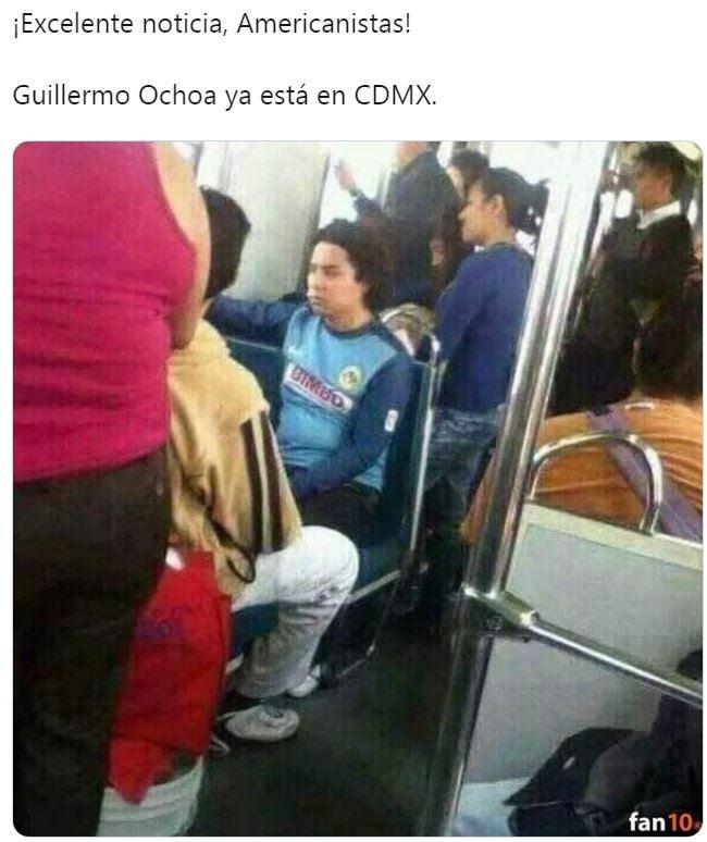 Ríe con los mejores memes del retorno de Memo Ochoa al América