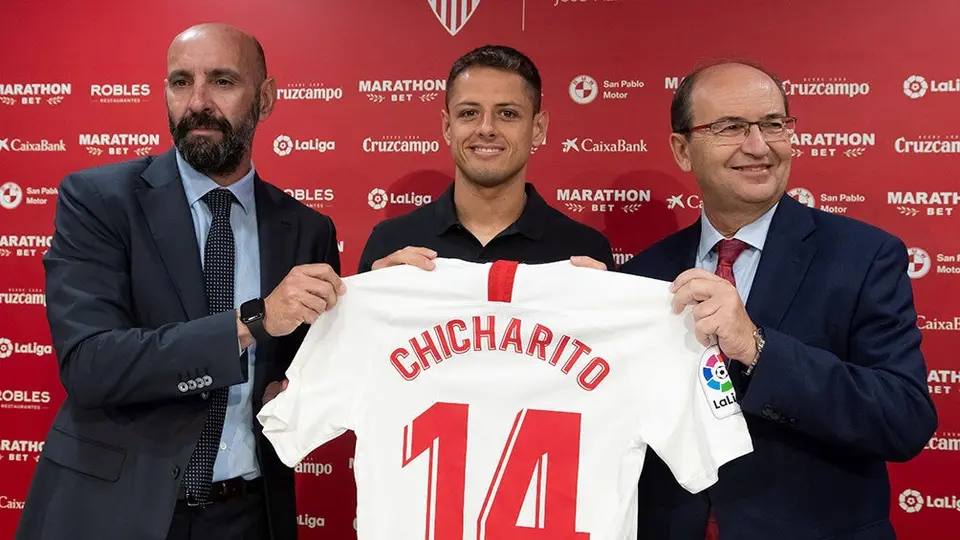 Chicharito aseguró que soñará "cosas chingonas" con Sevilla