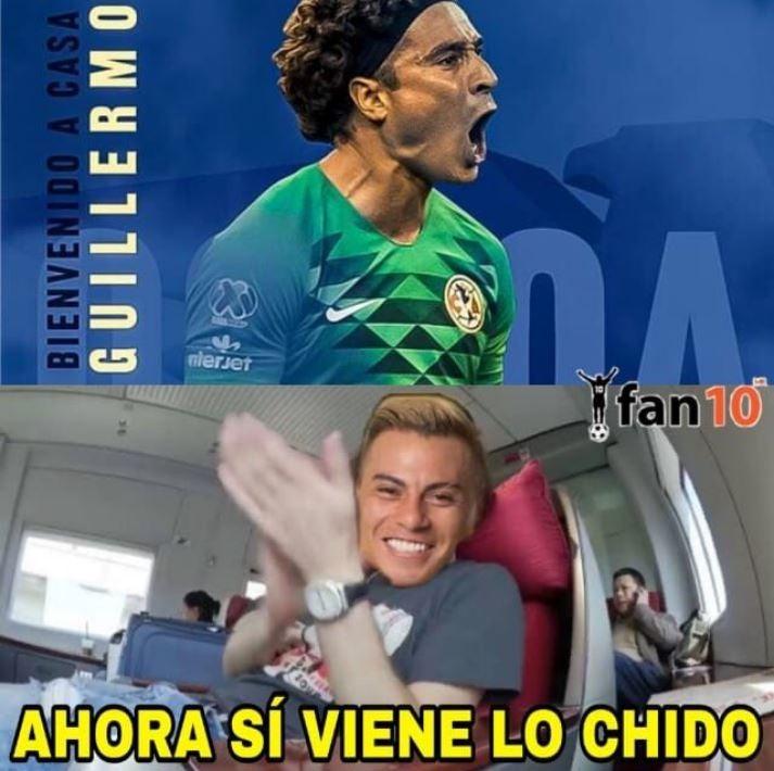 Ríe con los mejores memes del retorno de Memo Ochoa al América