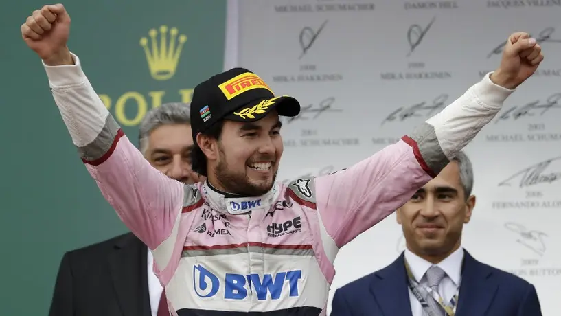 Sergio Pérez saldrá de la octava posición en el GP de Alemania