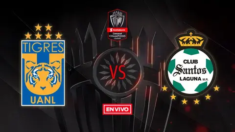Tigres vs Santos Concachampions en vivo y en directo Semifinales Ida